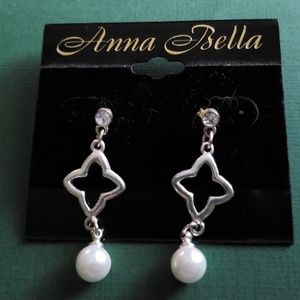 Pearl earrings